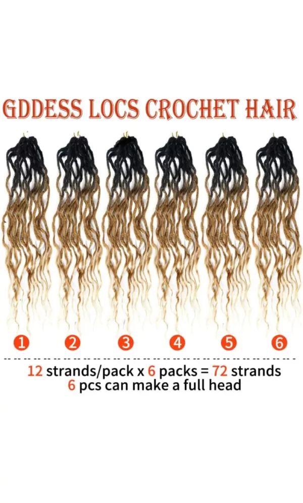KB Faux Locs Crochet Braids - Image 2
