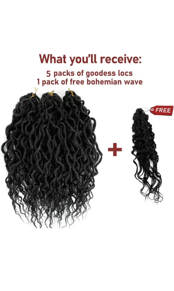 KB Faux Locs Crochet Braids - Image 3