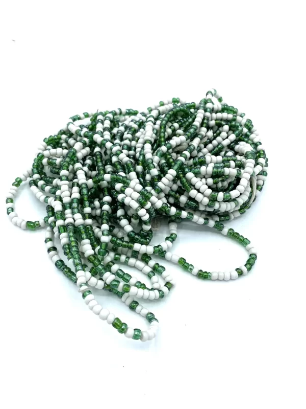 Green White